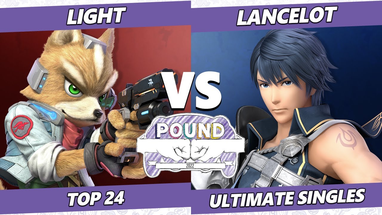 Pound 2022 Top 24 - Light (Fox) Vs. Lancelot (Chrom) SSBU Smash Ultimate Tournament