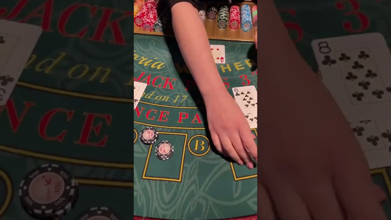 BJ на все баксы по MАХ ставке #blackjack #ласвэрас
