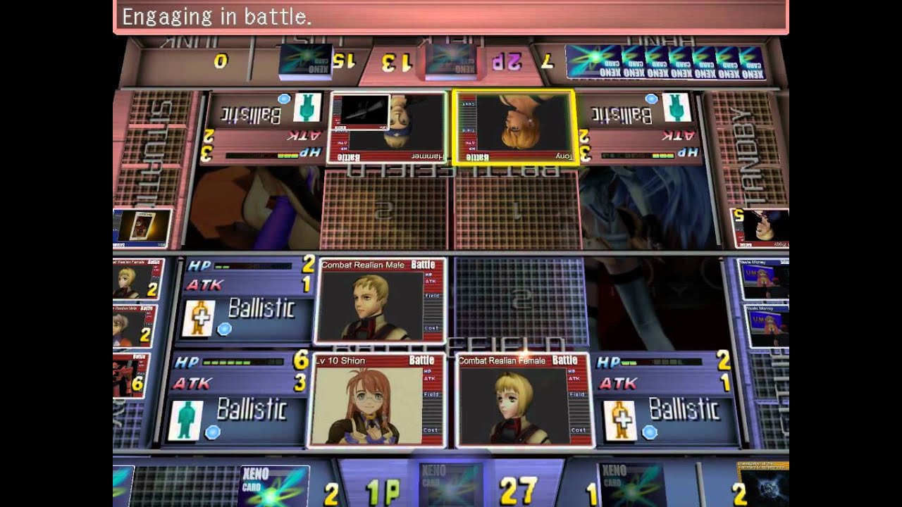 Xenosaga Episode I - Xenocard Shion Deck