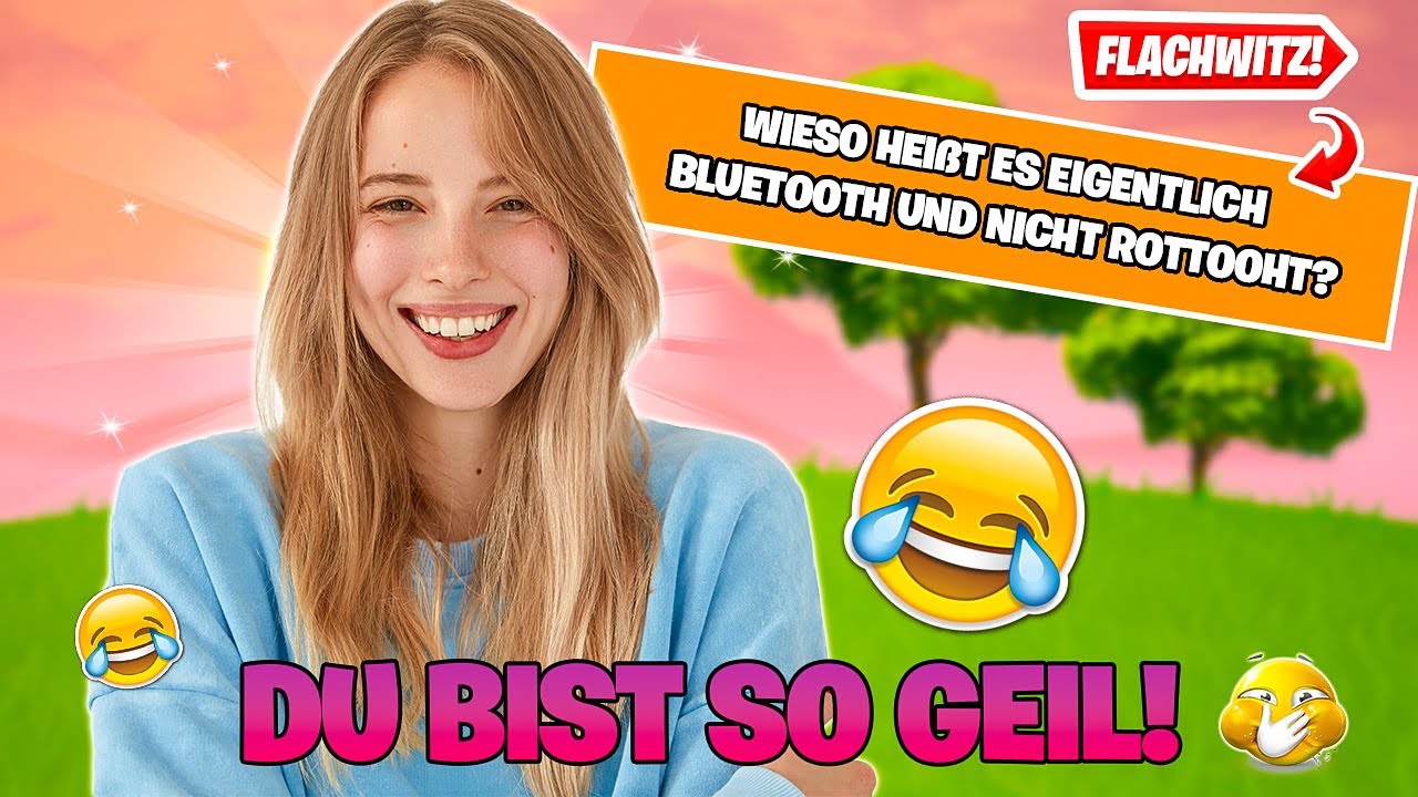 SIE muss so EXTREM Lachen wegen mir🤣 Fortnite Random Teams
