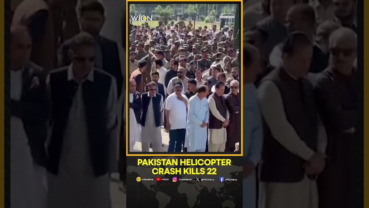 Funeral Prayers Held After Deadly Pakistan Army Helicopter Crash | WION Shorts