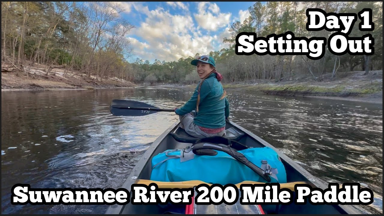 Return to Florida! | Starting Near Georgia Border | Low Water Struggles | Suwannee River Paddle Ep 1