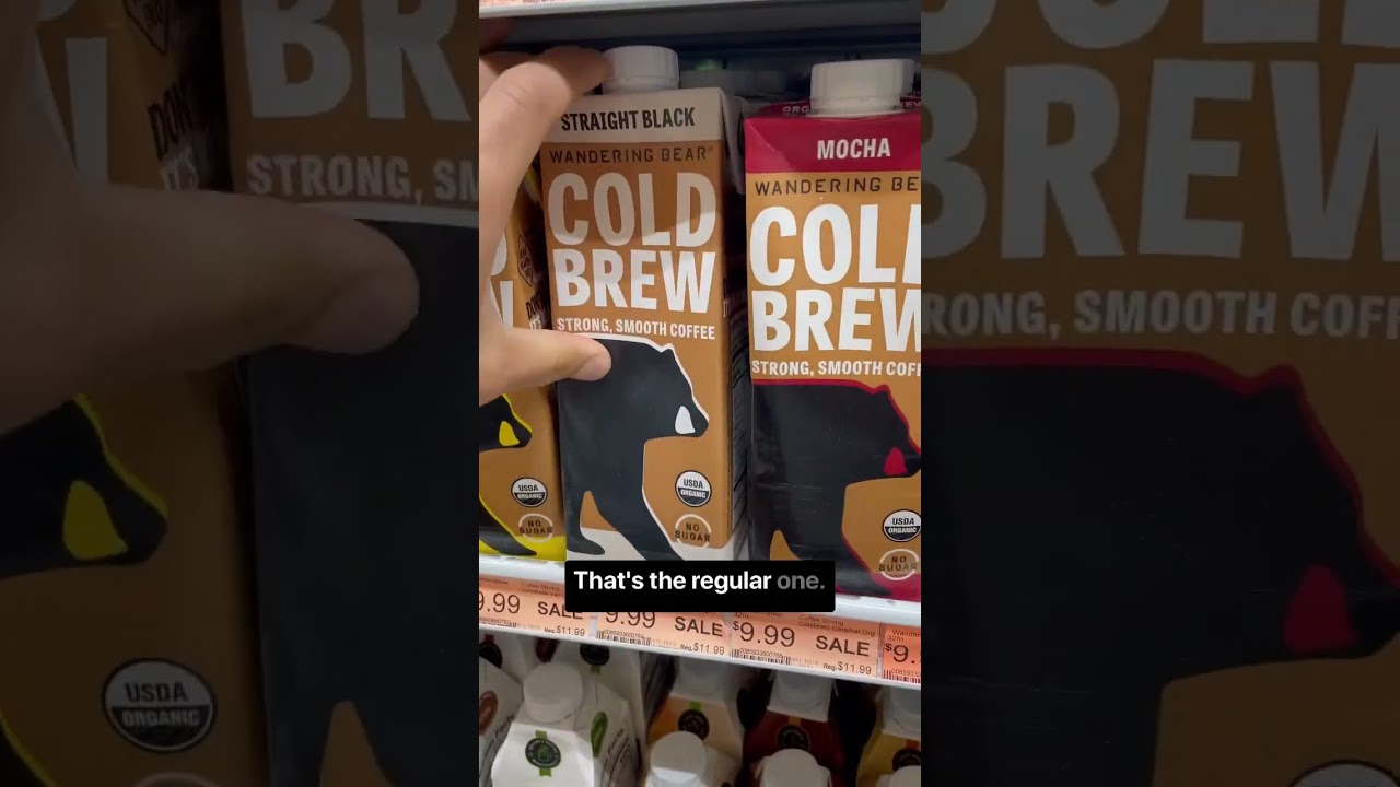 Buy THIS 🐻 if you like Cold Brew ☕️