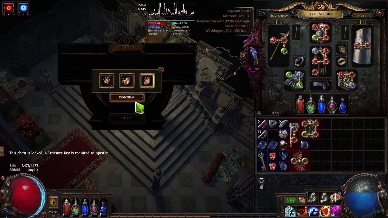 POE1 HC PRIVATE LEAGUE -  RVoB Heiro leveling
