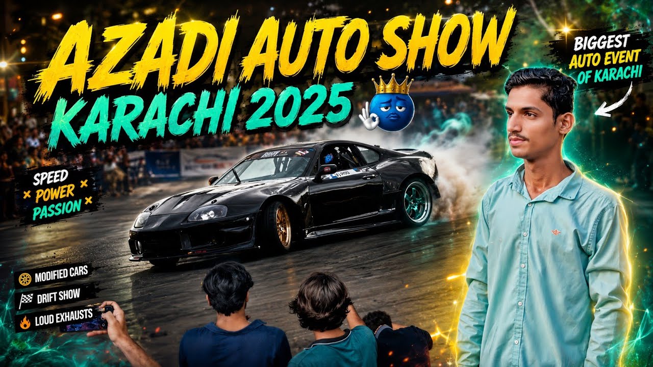 Pakwheels Azadi Autoshow || Karachi 2025 #dlb269 