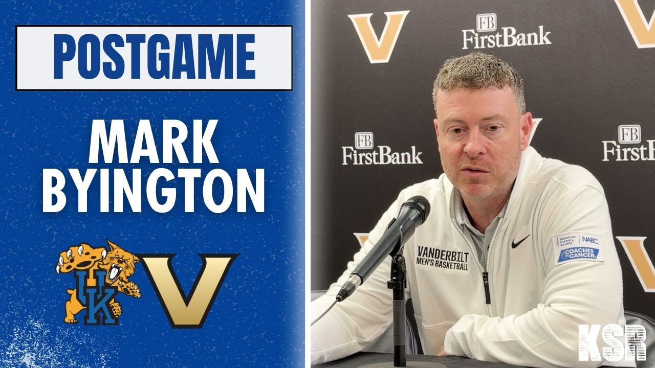 Vanderbilt's Mark Byington Recaps 80-55 Win Over Kentucky
