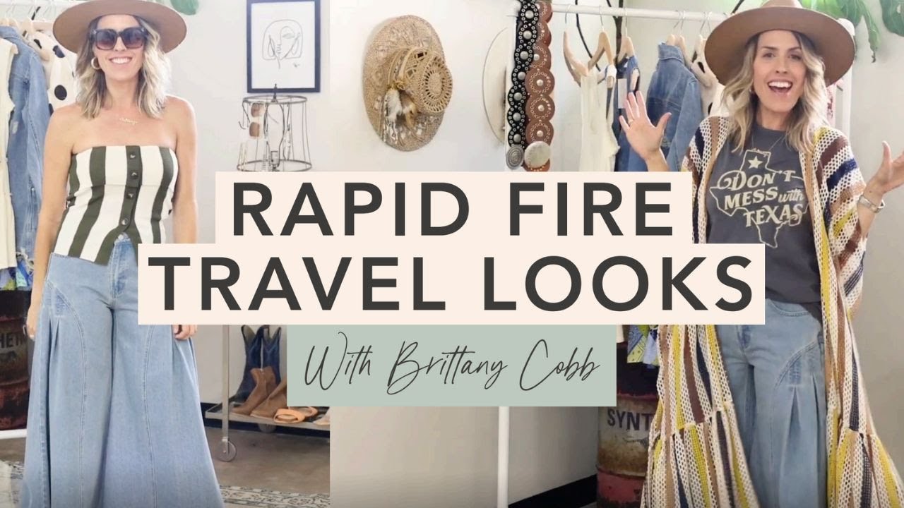 California Travel Outfits | Boho Chic, Beachwear & Vintage Shopping with Brittany Cobb