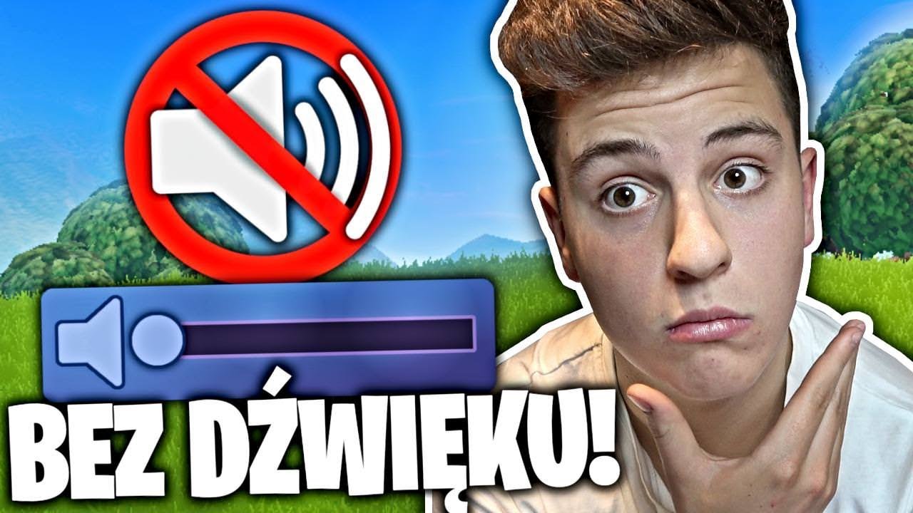 WYGRAJ ALE GRAJ BEZ DŹWIĘKU FORTNITE CHALLENGE