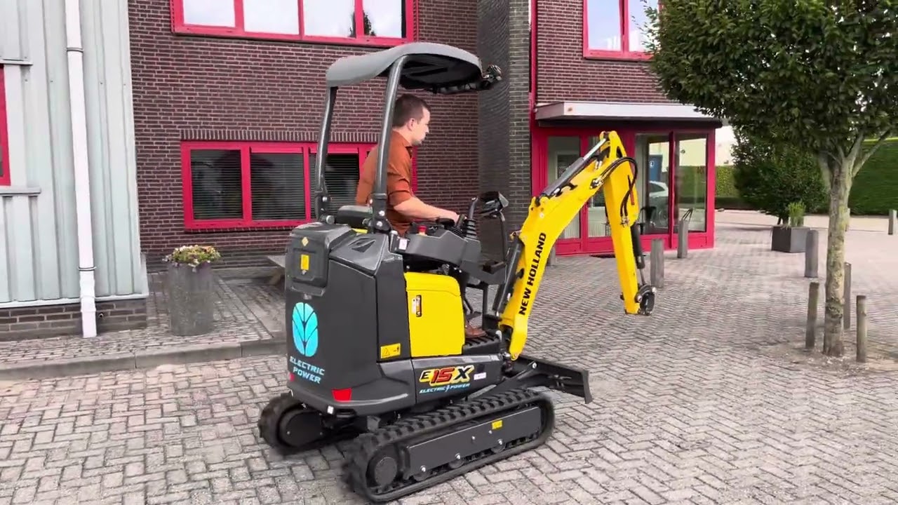 New Holland Elektrische minigraver Type E15X
