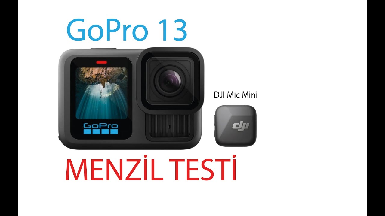 GoPro 13 ve DJI Mic Mini Bluetooth Bağlantısı ile Menzil Testi