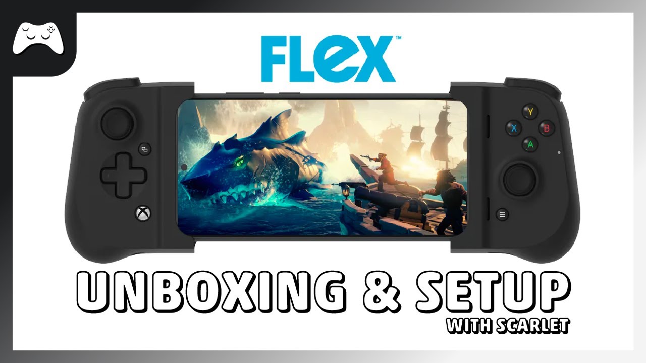 Gamevice Flex for Android Unboxing and Setup with Scarlet