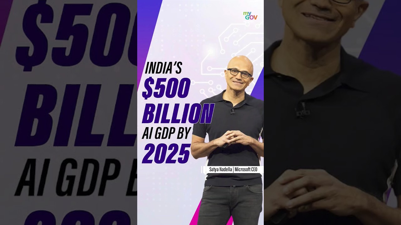 India&rsquo;s $500 billion AI #GDP by 2025