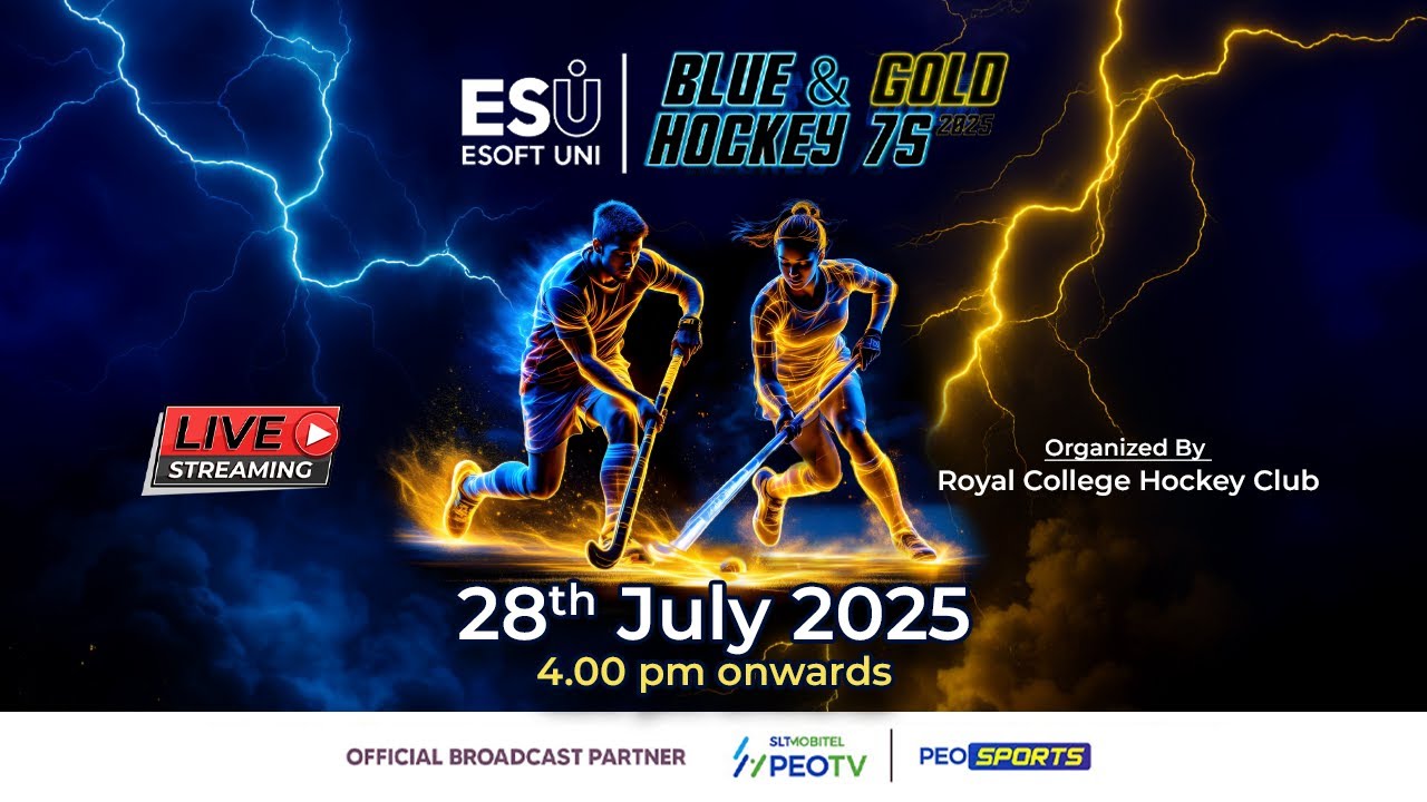 🔴 LIVE NOW: Press Conference – 20th ESU Blue & Gold Hockey Sevens 2025