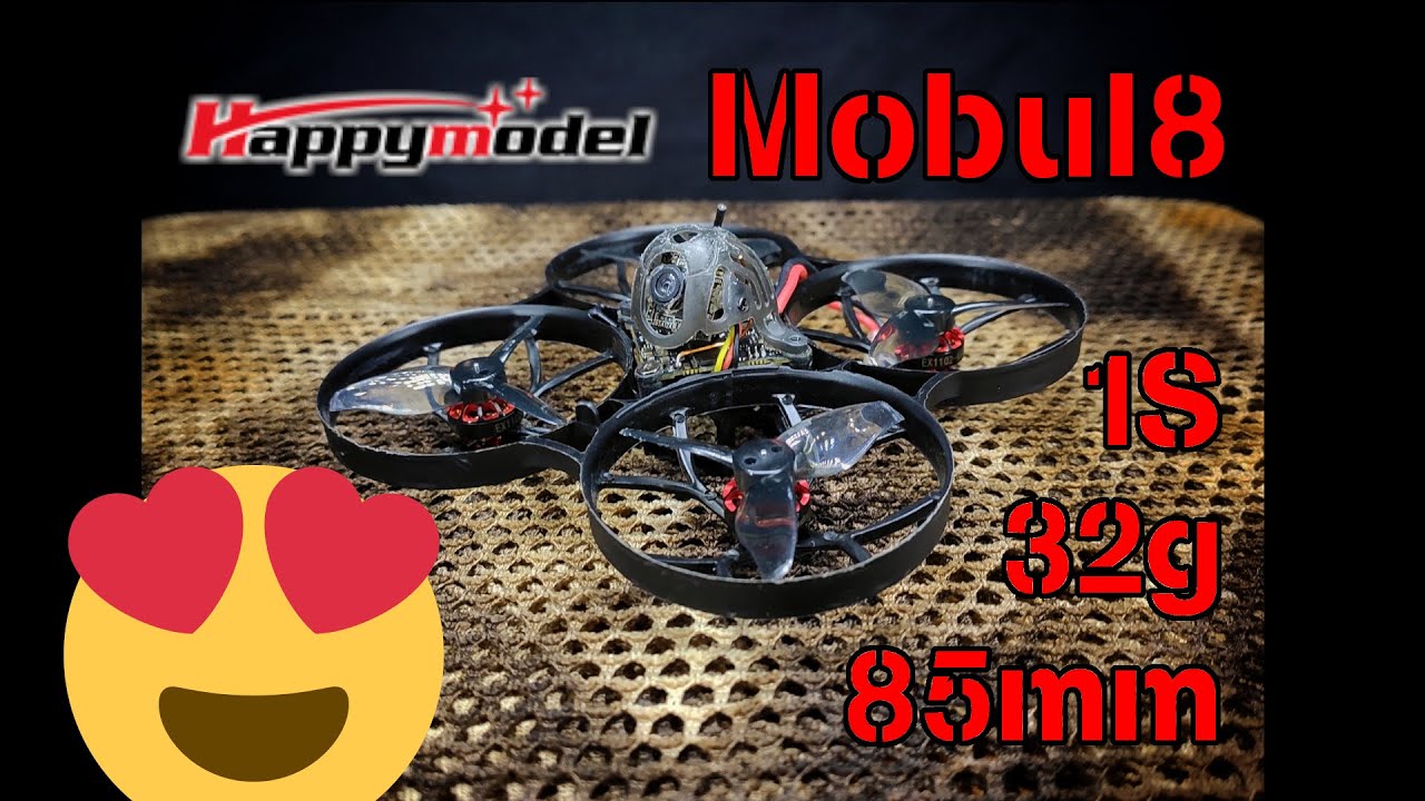 🔥 Happymodel 🔥 Mobul8 🔥 EX 1102 19000kv 85mm 1S Gemfan 2023 GNB 450mAh Runcam nano 3 raw tinywhoop
