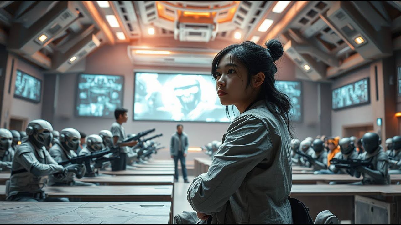 A Killer Walked Into Class—But the Human Deathworlder Made Them Freeze in Silence| HFY | A Short Sci