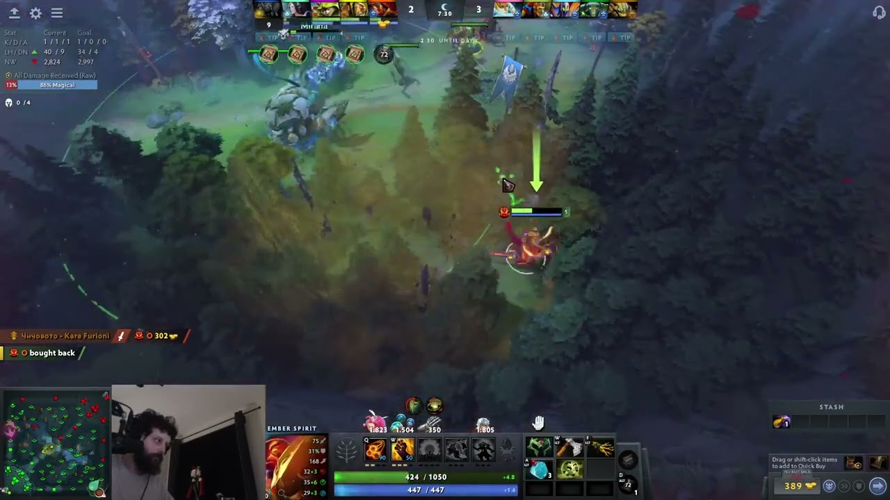 Mad Gorgc Rage Buyback   Dota 2