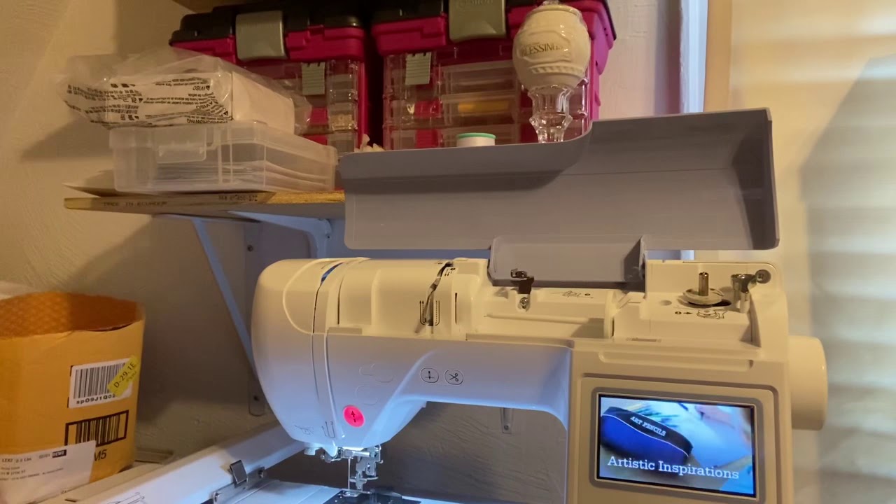 PE 800 Installing The Bobbin