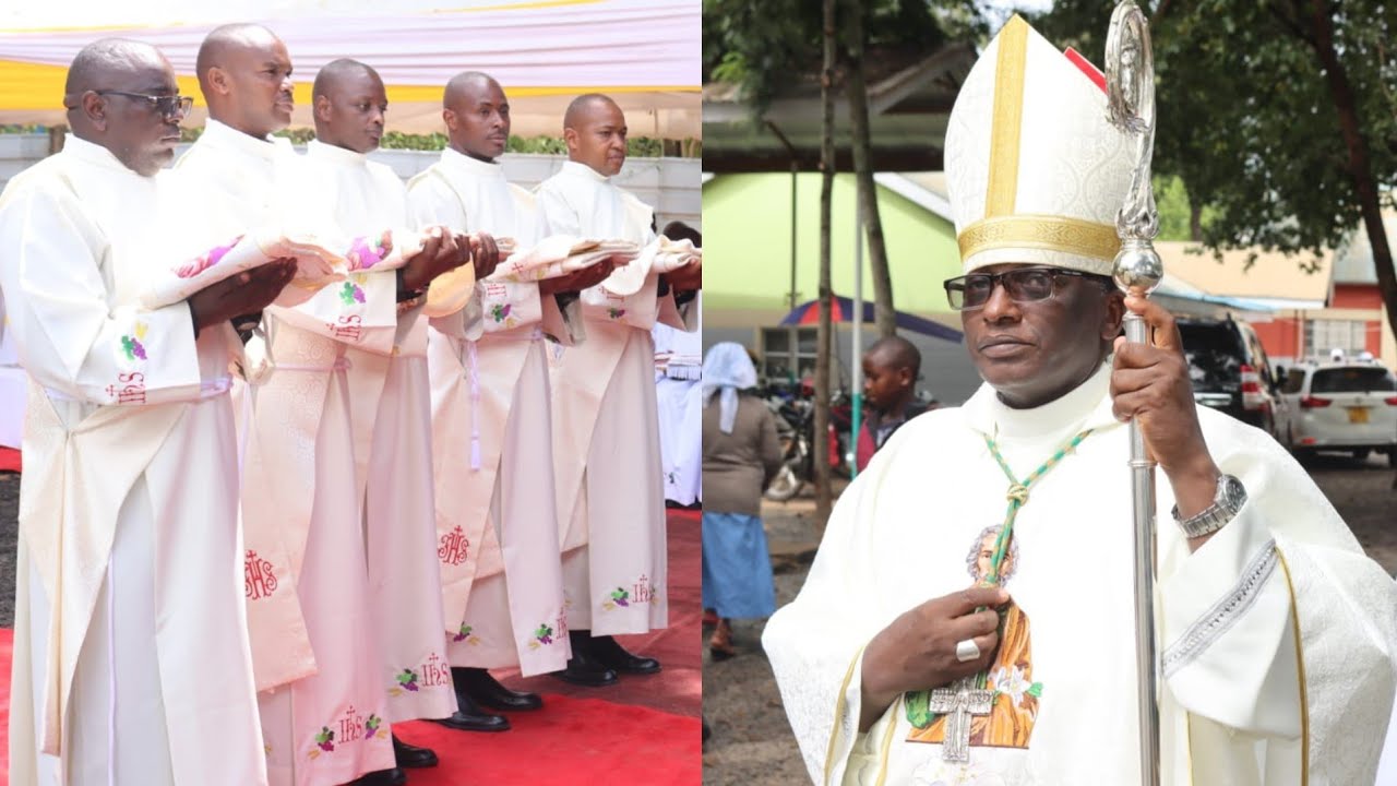COLOURFUL!! Watch the 1st Ordination of Priests and Decons for the Newly launched Wote Diocese!