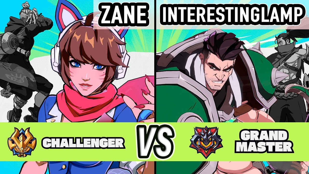 2XKO ▰ Zane (Ekko / Ahri) vs InterestingLamp (Darius / Yasuo) ▰ High Level Gameplay