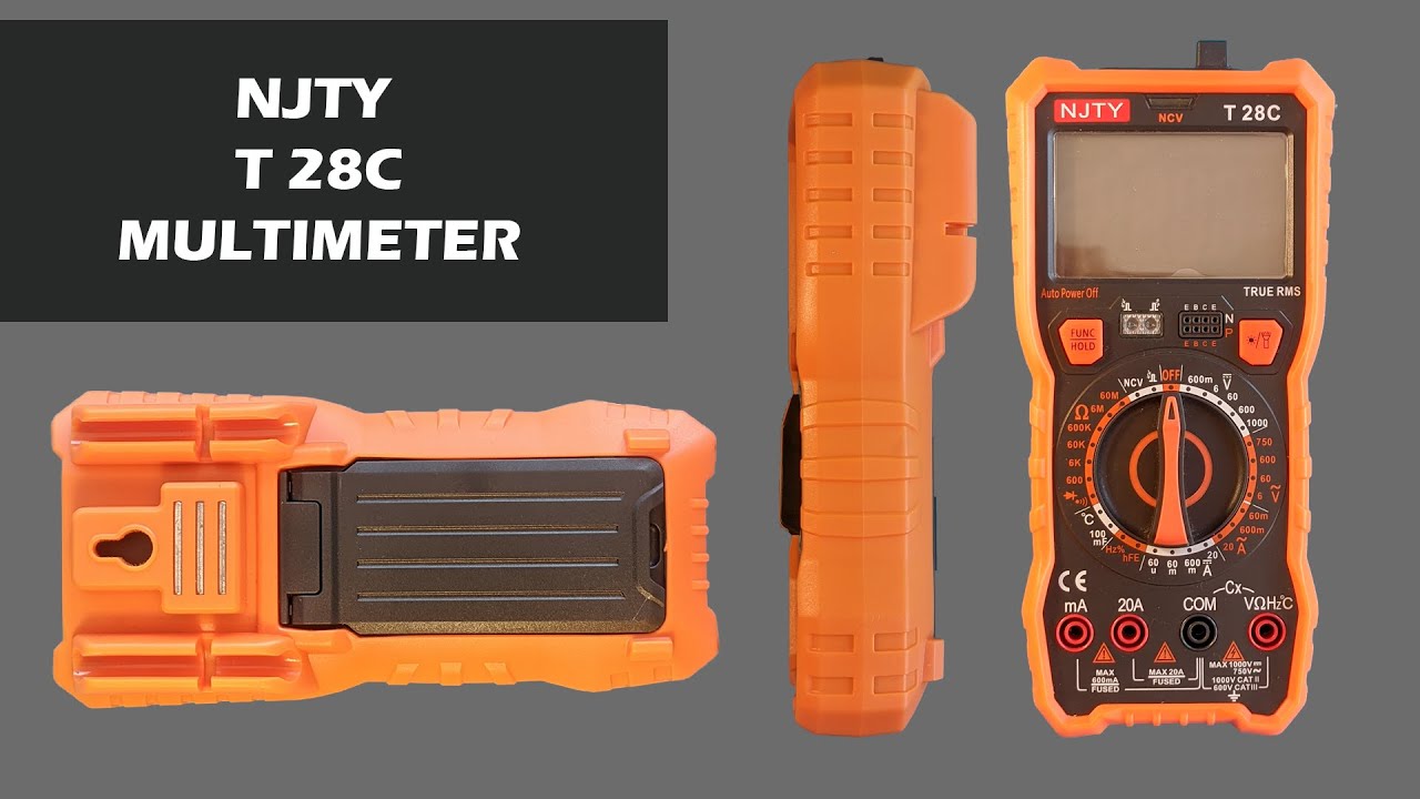NJTY T28C REVIEW: PROBABLY THE BEST CHEAP MULTIMETER