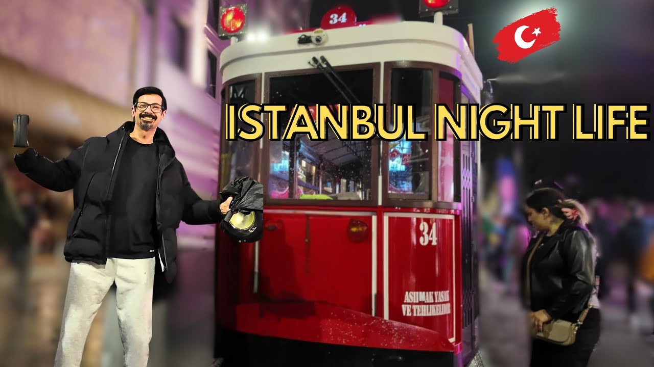 Istanbul, Turkey First Impressions 😍 | Taksim Square Wild Night Life | Travel VLOG