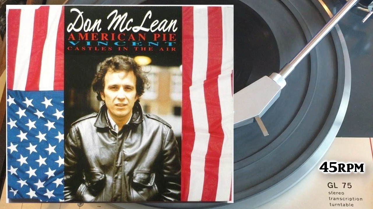 Don McLean - Vincent, 1991, Liberty - EMCT 3, Vinyl, 7