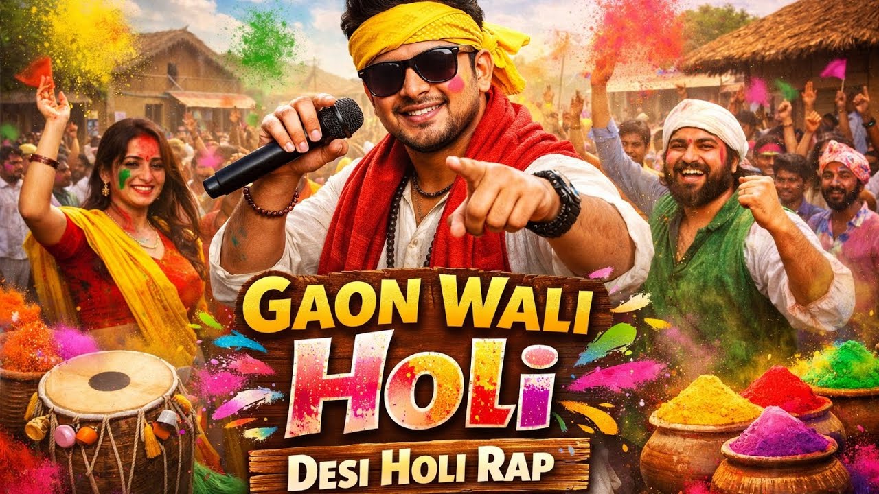 Gaon wali Holi rap song 2026 | Deshi Holi rap song | Deshi Holi rap by #pickari_music