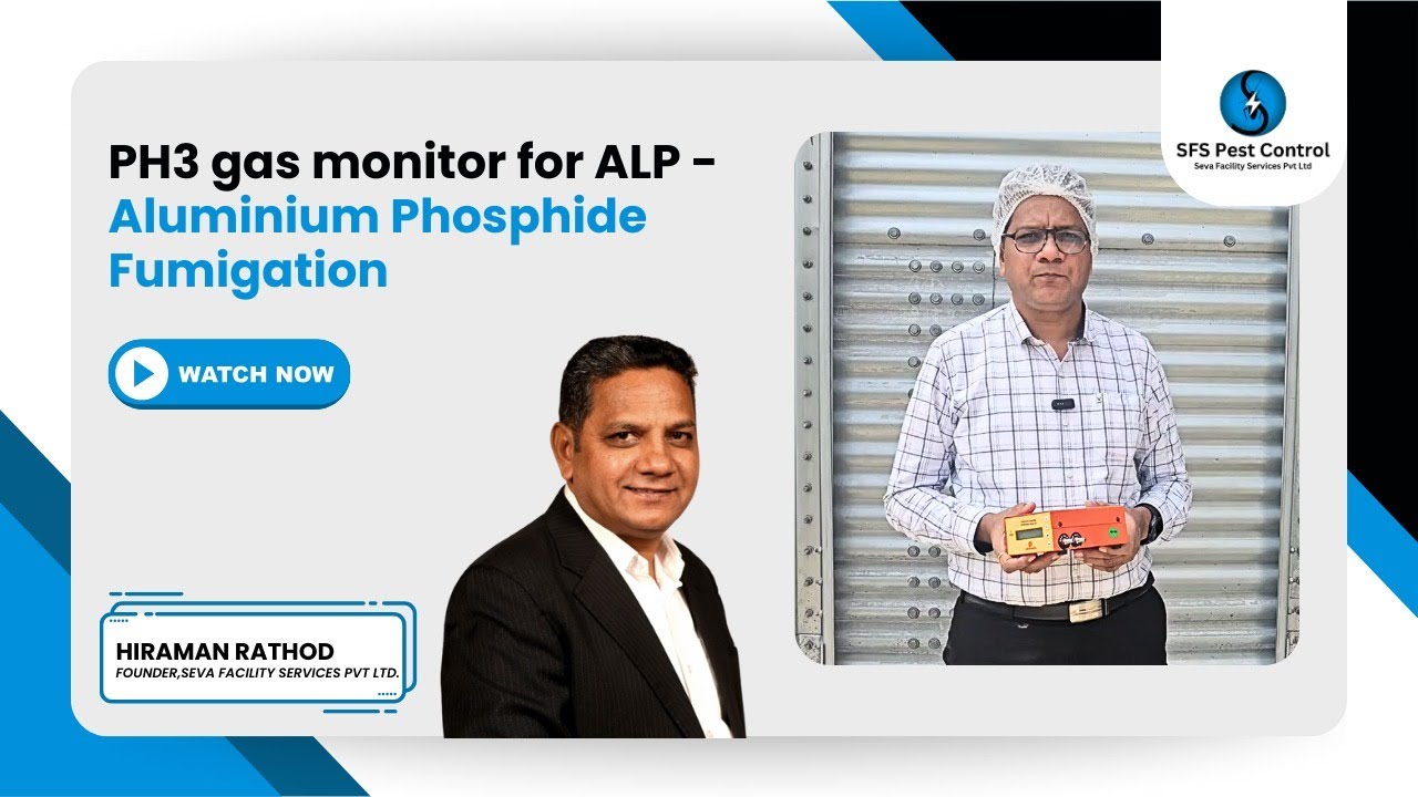 PH3 Gas Monitor for Aluminium Phosphide Fumigation |  NSPM 22 Fumigation SFS Pest Control