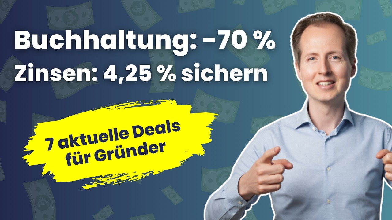 70 % Rabatt, Zinsen, Cashback & Rendite: 7 Spartipps für Gründer