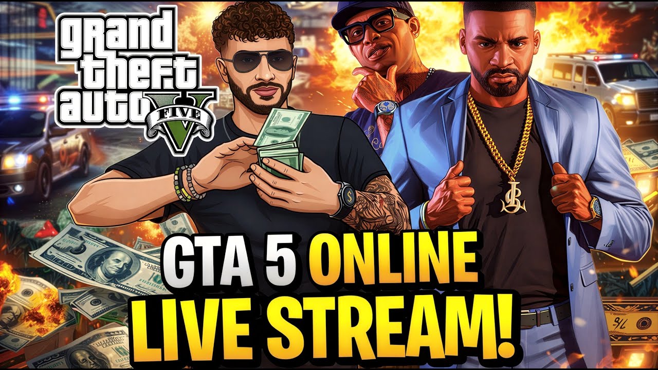 GTA 5 ONLINE LIVE | Let’s Make Some Money.....#gtaonlinelive