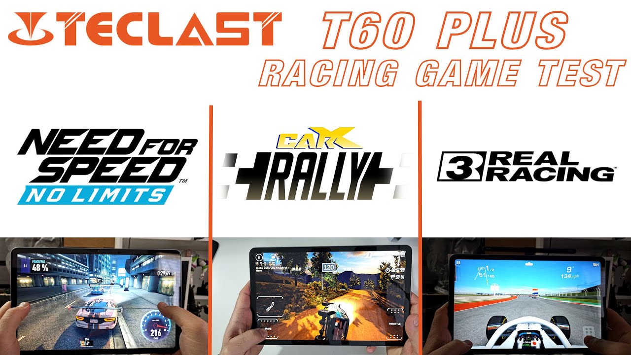 TECLAST T60 PLUS Racing Game Test