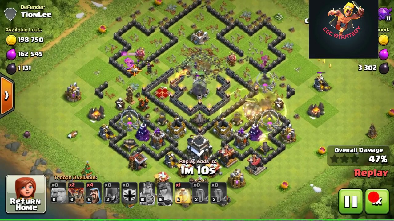 Giwiwi challenge|TH9 best attack strategy|clash of clans live attack