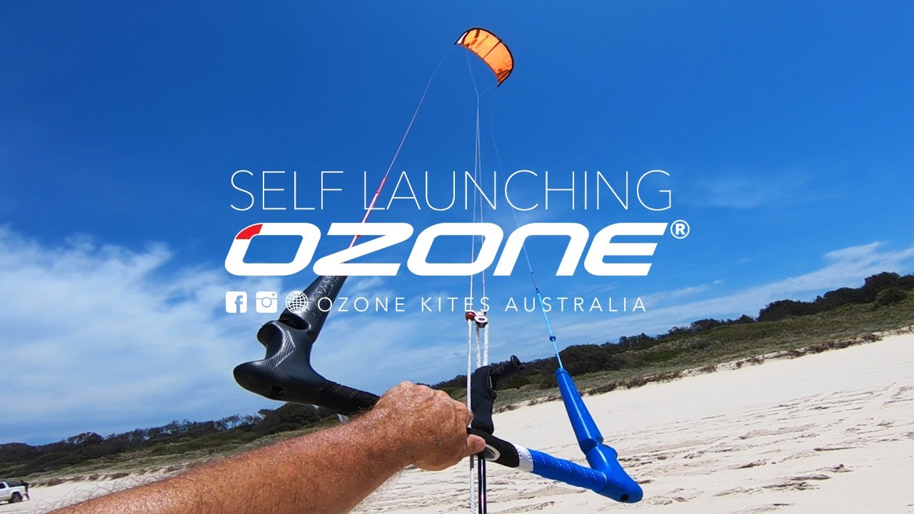 How to: self launching your kitesurfing kite