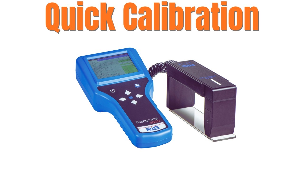 How to Calibrate the RJS Inspector 5000 Auto Optic (Step-by-Step)