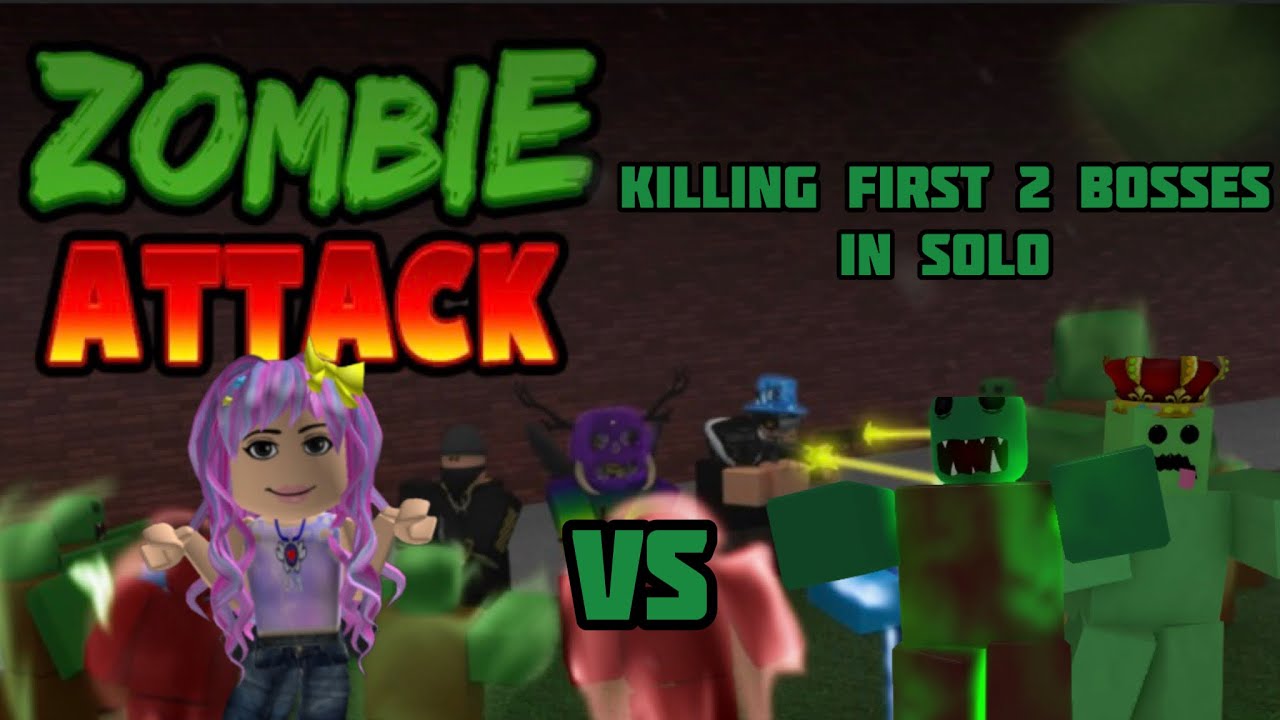 Killing 2 Bosses In Solo (Zombie Attack) [NEW INTRO]