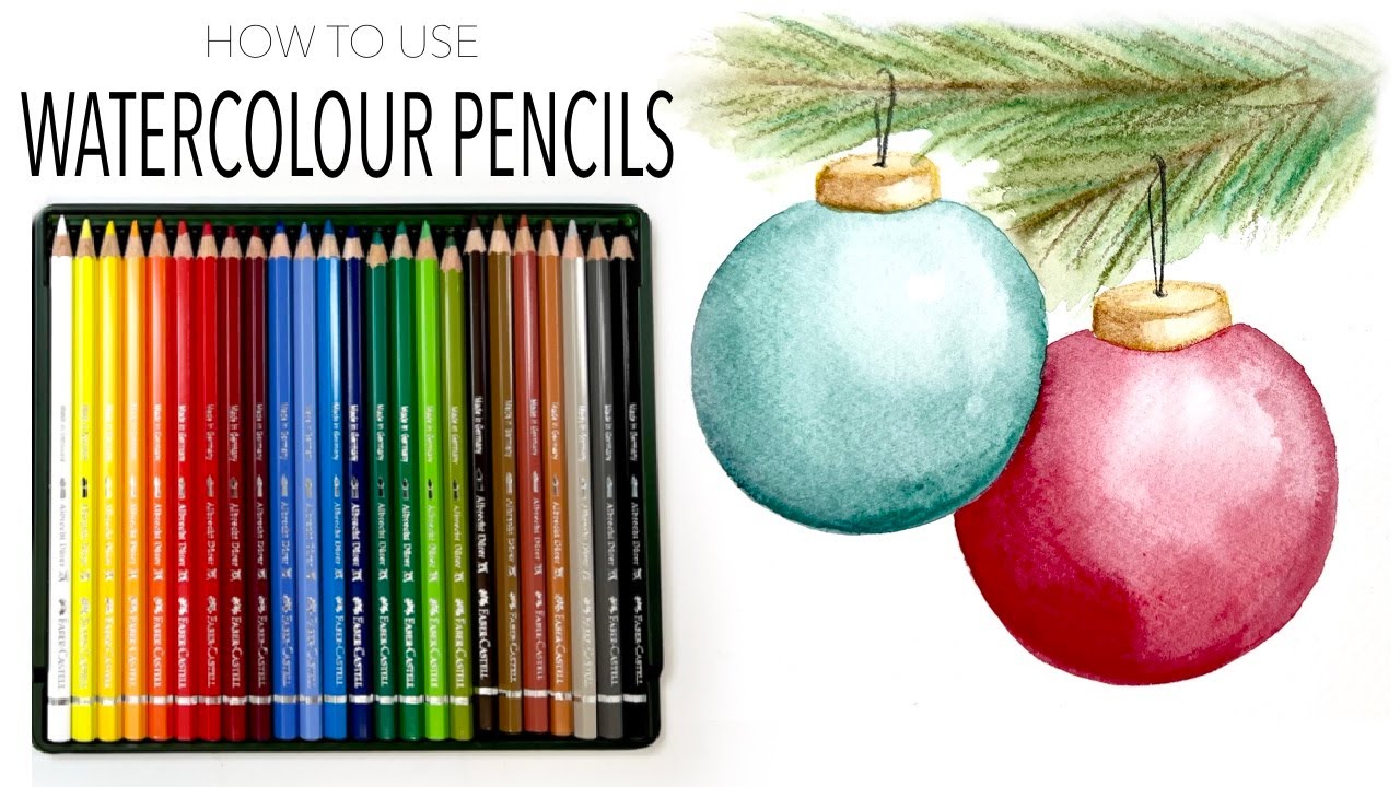 How To Use Watercolour PENCILS! Learn All My Tips And Tricks!
