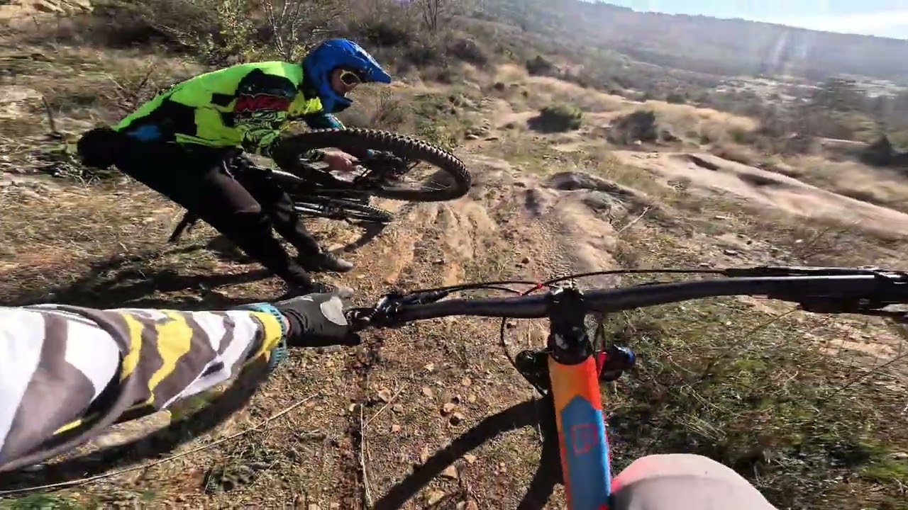 Eden prekrasen letno esenski noemvirski den na bike park toptash