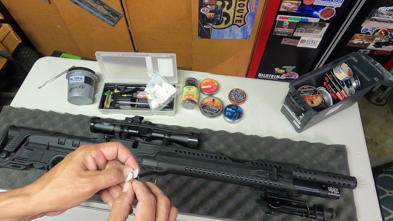 Hatsan Invader 22 cal.Barrel cleaning