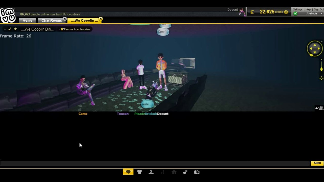 IMVU || Brickuhs Spam Test