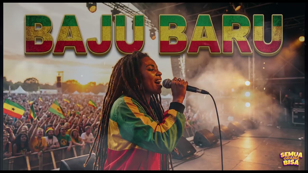 BAJU BARU (reggae cover) lagu cafe | lagu lebaran