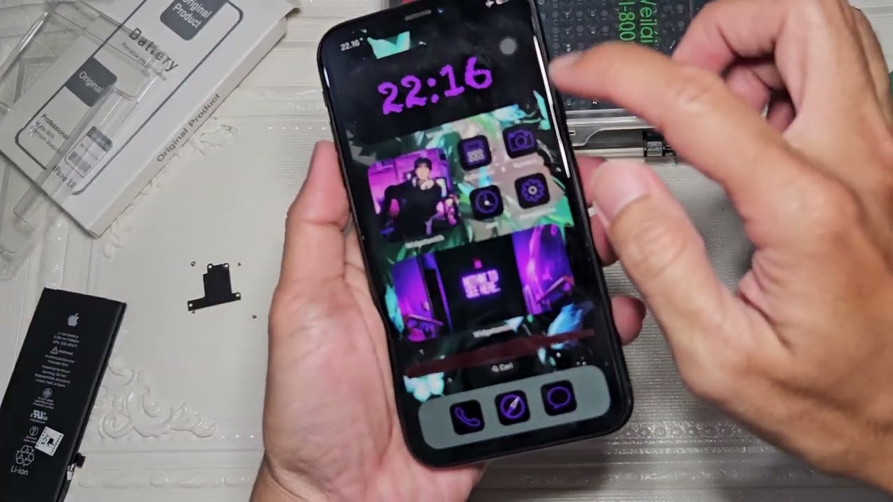 Cara ganti baterai iphone XR tanpa pindahkan Chip baterai lamanya