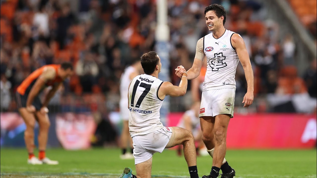 Brodie Kemp - Highlights - AFL Round 9 2022 - Carlton Blues @ GWS Giants