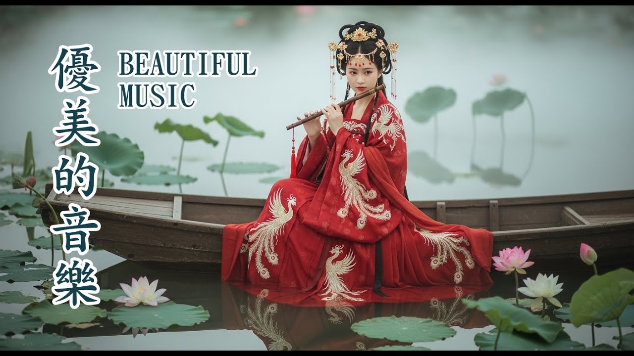 A Flute Girl Most Beautiful Chinese Flute Music, Stress Relief Music, Sleep Music