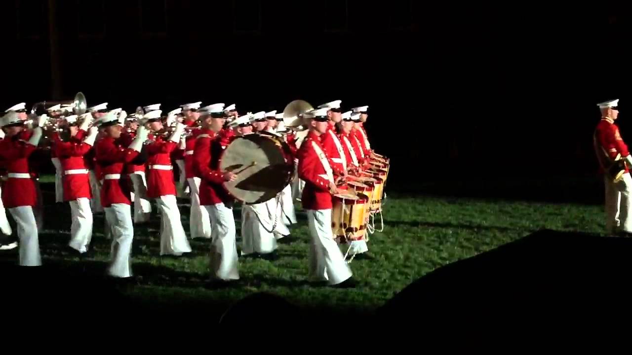 Sound off starting with the Commandant's Own