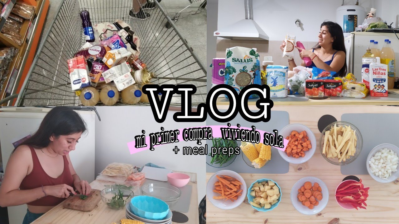 MIS COMPRAS DEL SUPERMERCADO + ORGANIZANDO MIS COMIDAS ✨ || VLOG