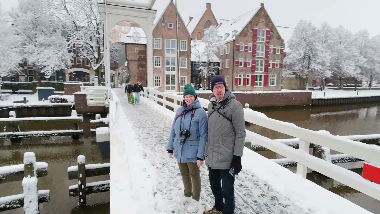 Zwolle in de sneeuw 5 januari 2026