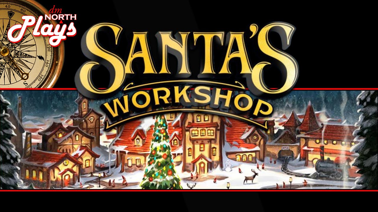 Santa's Workshop Board Game Gameplay - Standard Game | Live Stream Replay