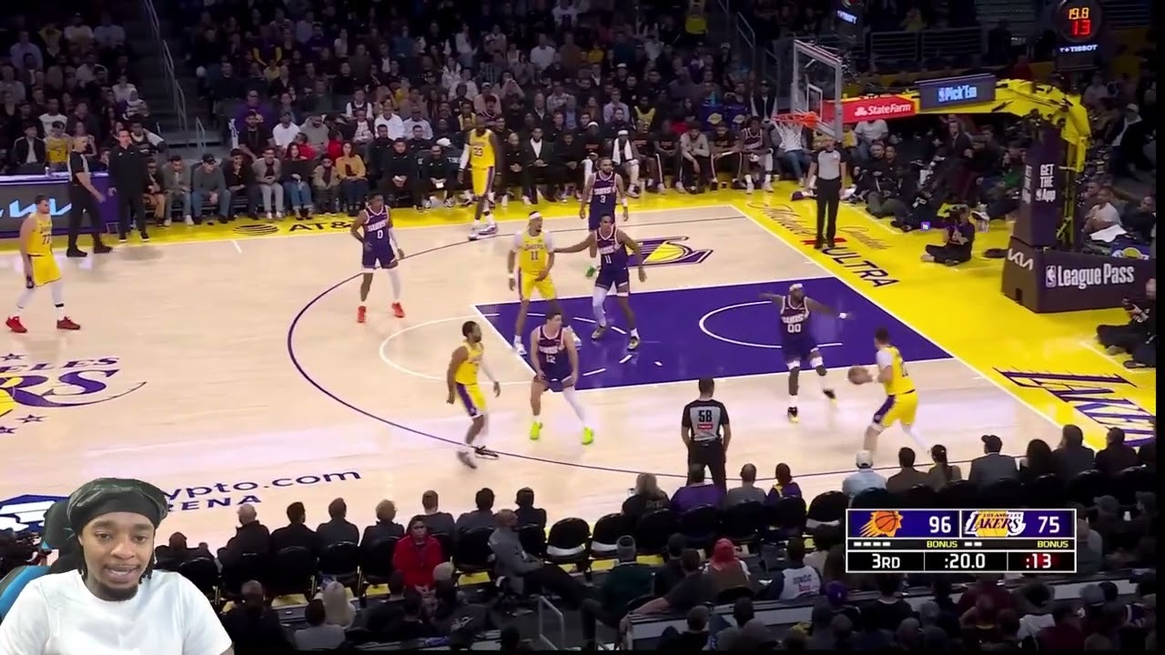 FlightReacts To SUNS at LAKERS | FULL GAME HIGHLIGHTS | December 1, 2025!