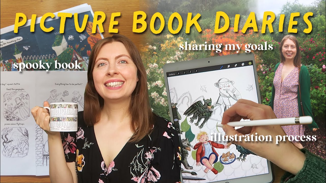my dream is to trad publish 📚✏️ Picture Book Illustration Vlog