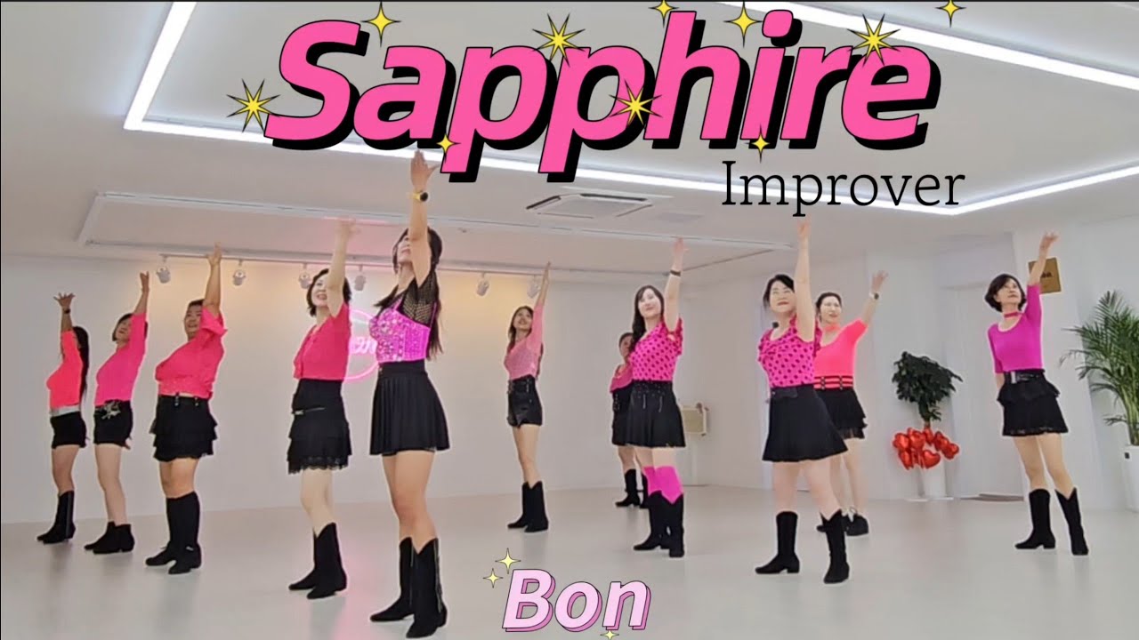 Sapphire - Line Dance (Improver) 초중급 화요동호회 2시 